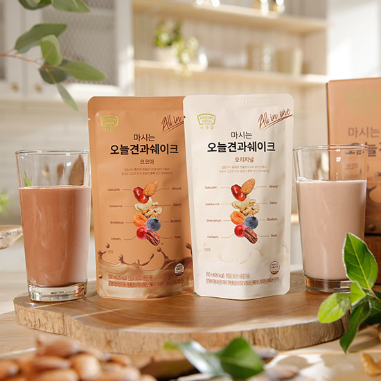 [아름뜰]오늘견과쉐이크 180ml 15입 4box (총 60입) 
