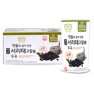 [아름뜰]100% 국산 서리태 고칼슘 두유 45팩  (착향료 소포제 유화제 안정제 無첨가)