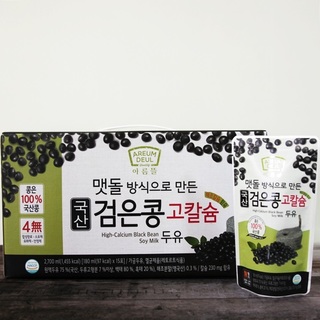 [아름뜰] 국산 검은콩 고칼슘 두유 45팩  (착향료 소포제 유화제 안정제 無첨가)